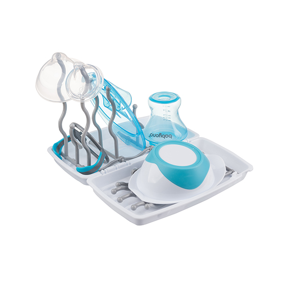 Suport Uscare Biberoane Babyono, Compact și Funcțional - imagine 3