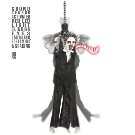 Decor Zombie Animat Halloween 80cm Widmann - imagine 2