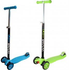 Trotineta 4whell Spartan, reglabila, Albastru - imagine 2