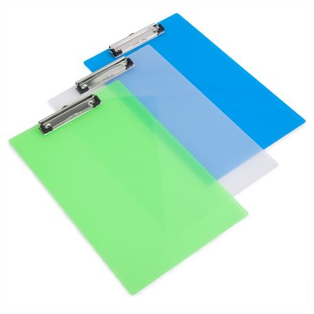 Clipboard Rapesco A4 Transparent, Clema Puternică