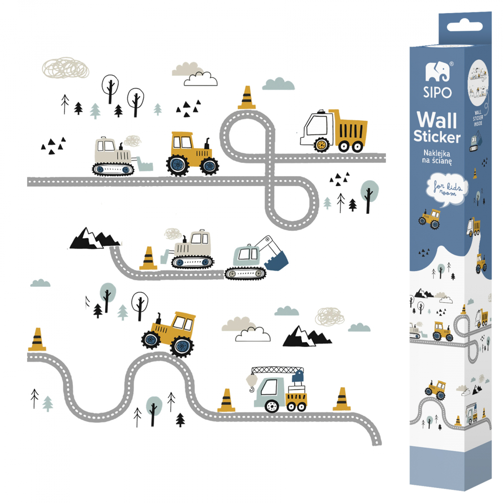 Sticker Autoadeziv Tractorase Sipo | Decor Cameră - imagine 8