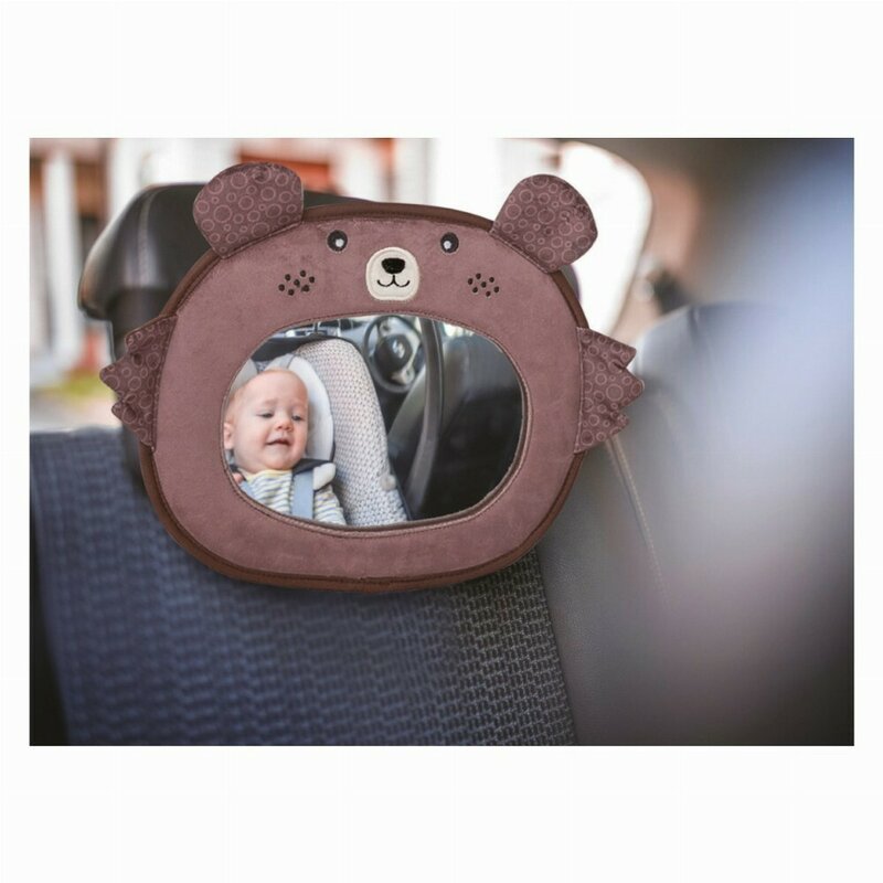 Oglinda Auto FreeON Bear Brown | Siguranta Copilului - imagine 2