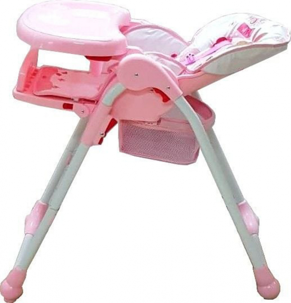 Scaun masă Baby Care 3 în 1 Cangur Roz - imagine 3