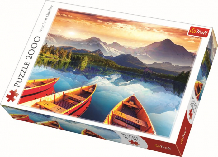 Puzzle Trefl 2000 Lac Montan | Relaxare și Dezvoltare