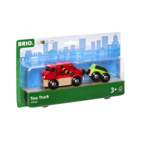 Camion de Tractare Brio - Trenulete Lemn - imagine 3