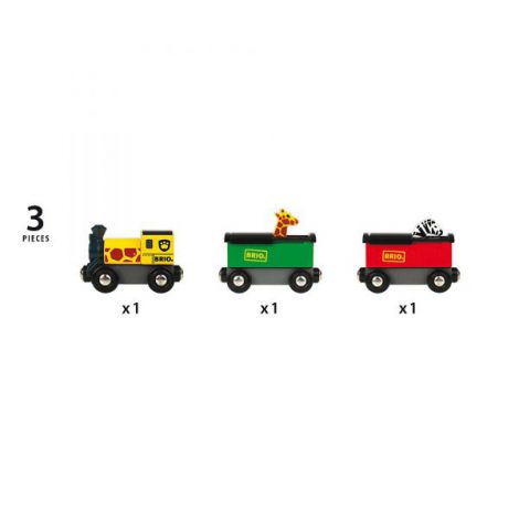 Tren Safari Brio 33722 cu Animale - imagine 4