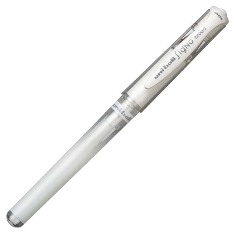 Pix Gel Uni-ball Signo UM-153, 1.0mm, Scris Alb