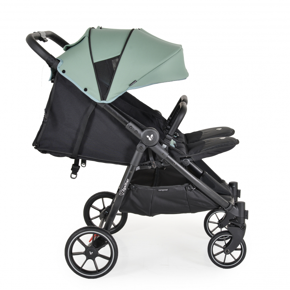 Cangaroo 2Gether - Carucior gemeni premium de la nastere - imagine 7