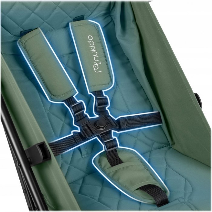 Nukido Paseo - Carucior sport compact pentru calatorii - imagine 6