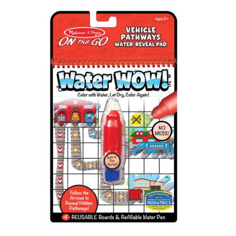Carnet Apa Magică Vehicule Melissa & Doug