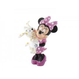 Figurina Minnie cu Cățel Bullyland 7cm