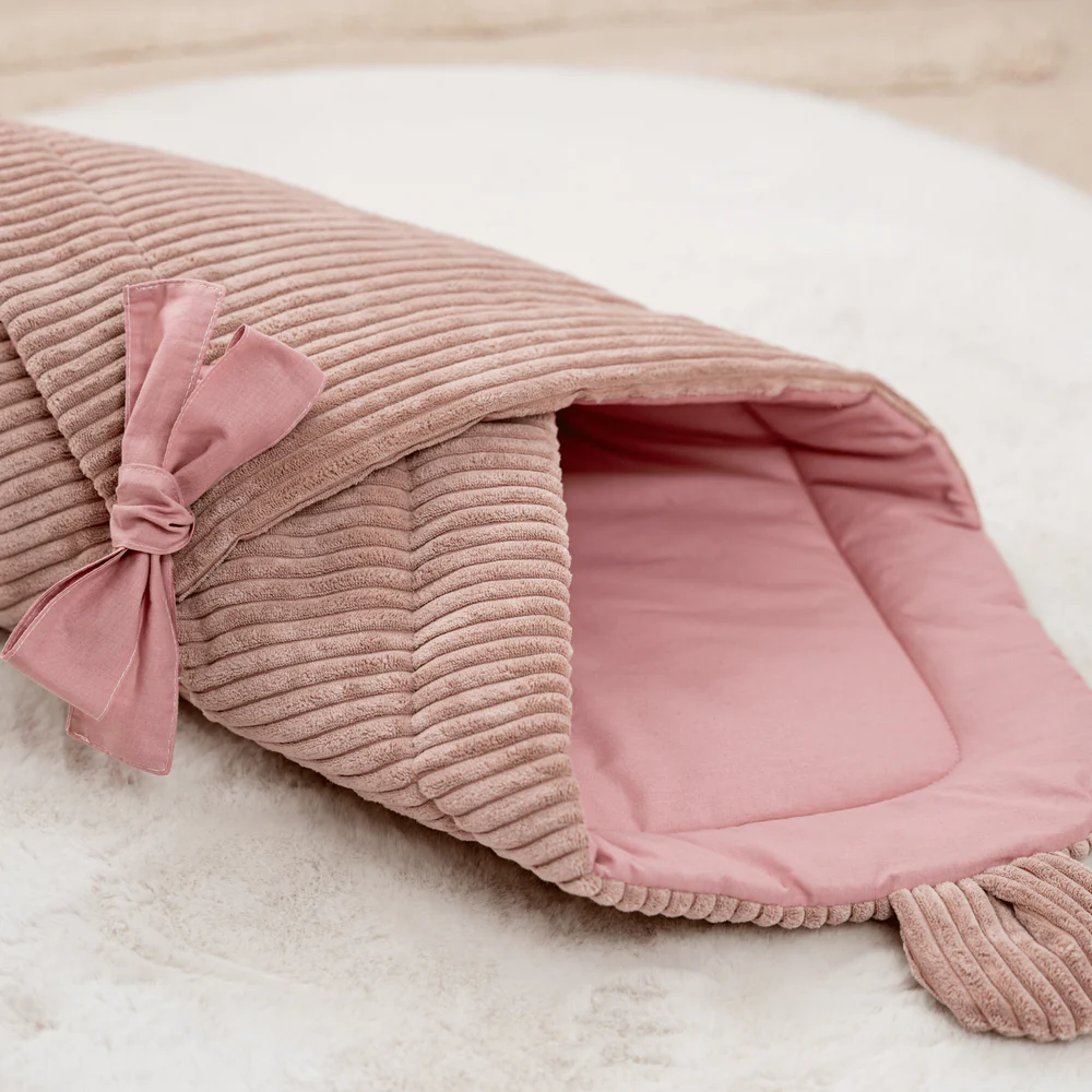 Paturica infasat MeowBaby Pink | Confort Sigur - imagine 2