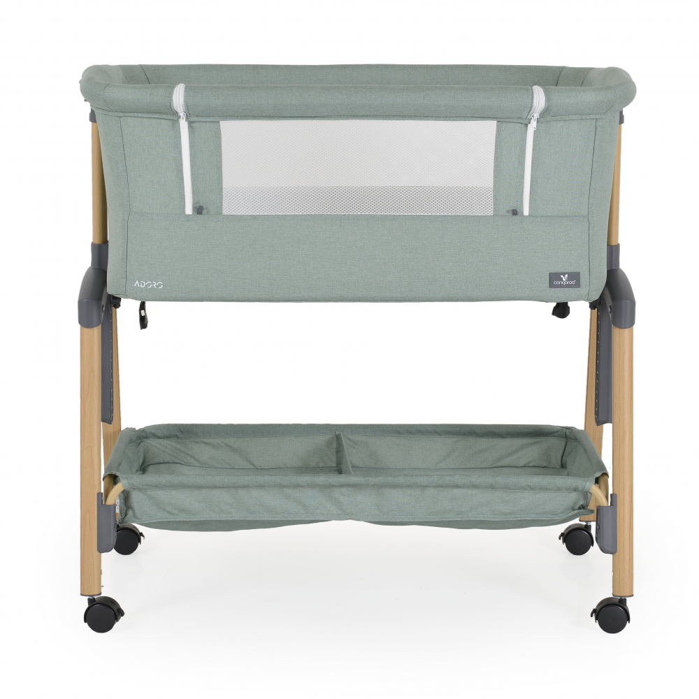 Patut Co-Sleeper Cangaroo Adoro Green 7 niveluri - imagine 6