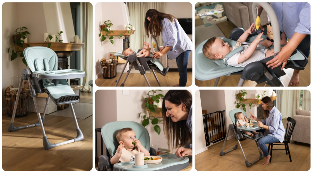 Kidnort Jordgubbe Green - Scaun masa reglabil - imagine 4