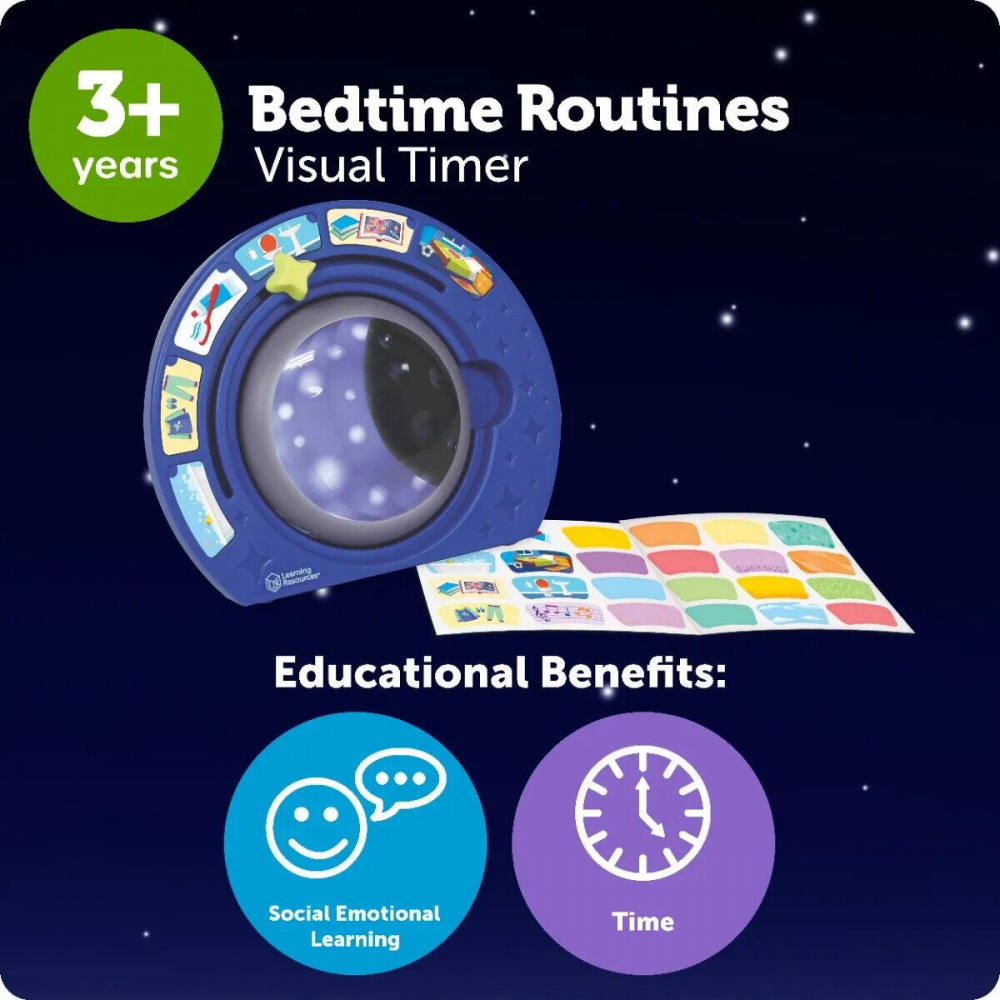 Cronometru Vizual Learning Resources - Rutina Seara - imagine 5