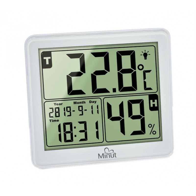 Termohigrometru Digital Minut 5-în-1 - imagine 2