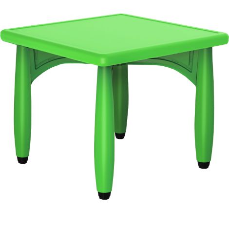 Masa Verde Patrata Ookee Marimea 2 pentru Gradinita