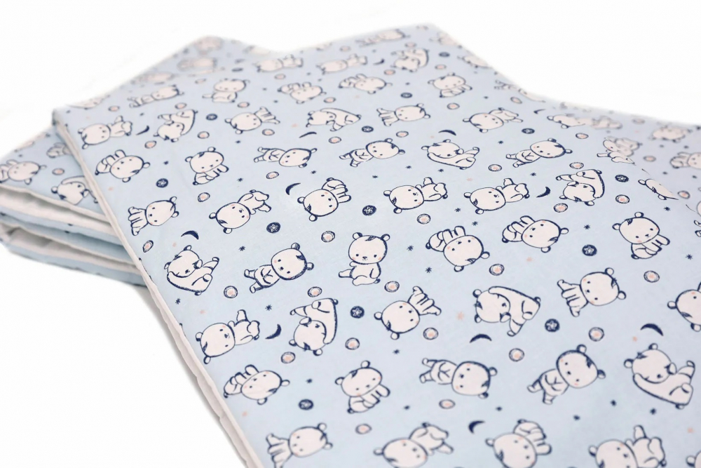 Set protecții patut bumbac Baby Bear | KidsDecor - imagine 4