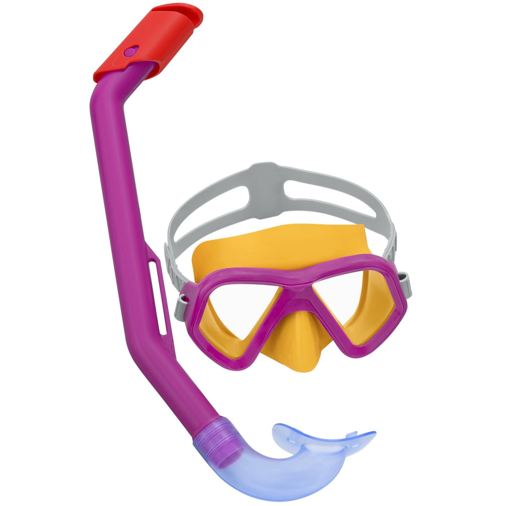 Set Snorkeling Copii Bestway - Aventura Roz - imagine 2