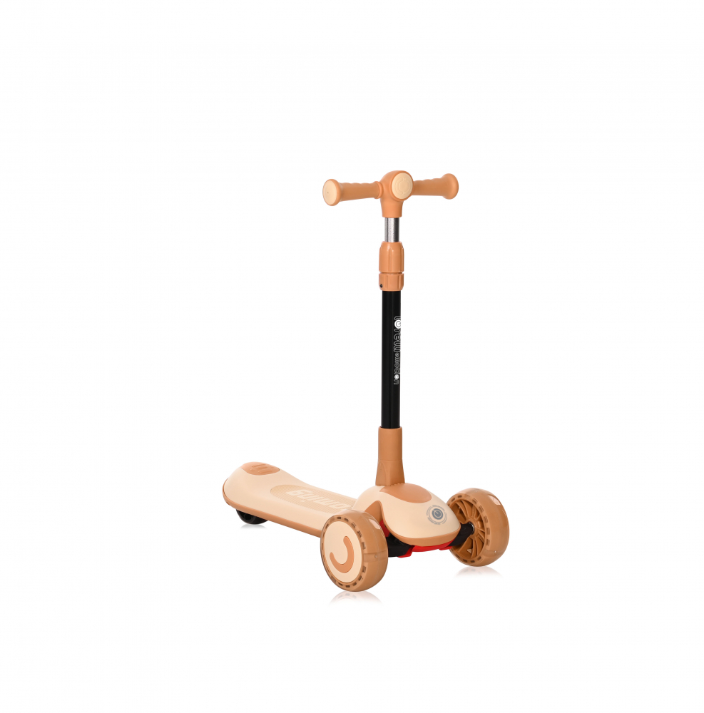 Trotineta Lorelli Trio Beige Pliabilă 3 ani+ - imagine 2