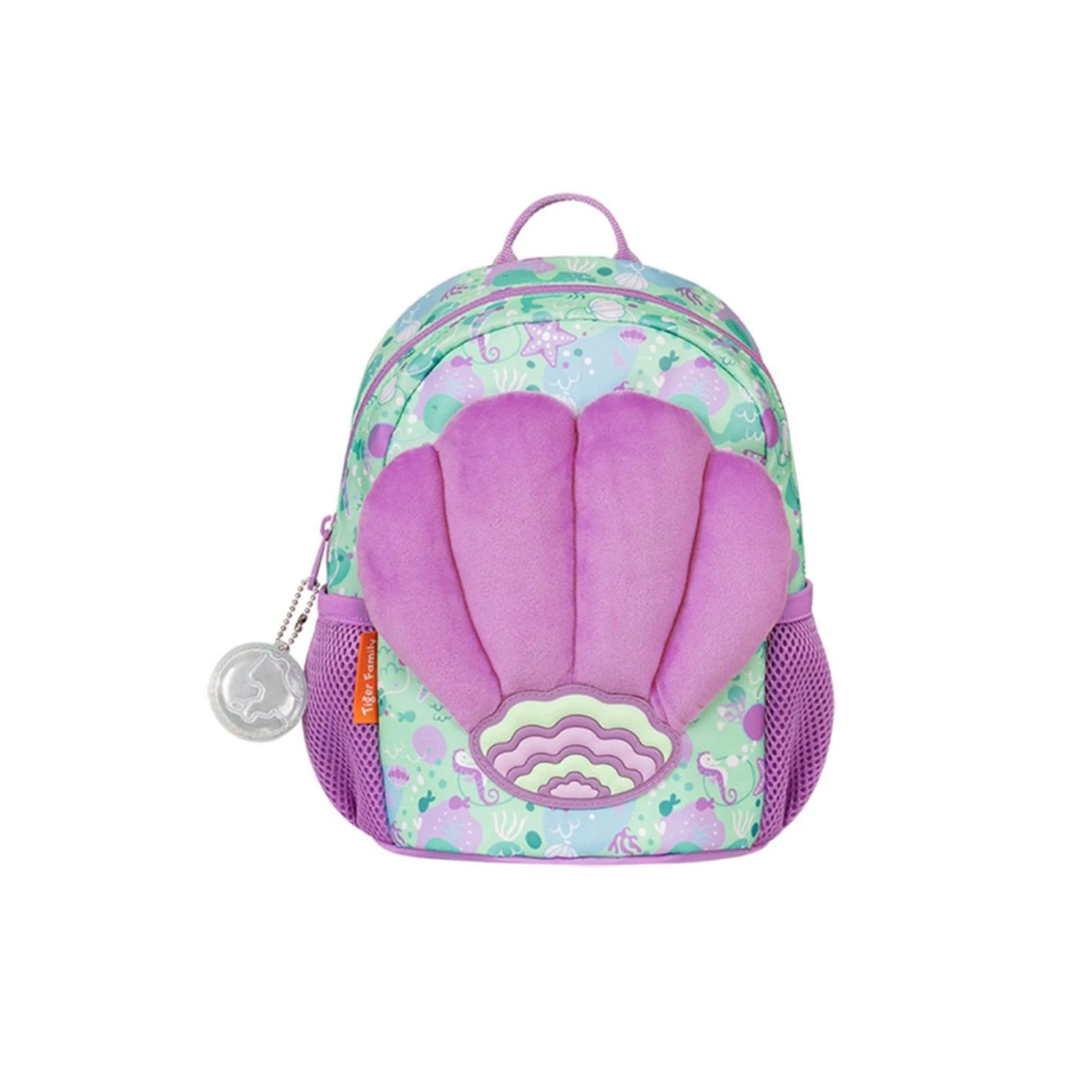 Ghiozdan Mini Tiger Family, Purple Seashell