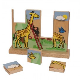 Puzzle Vertical Girafa Heutink - Dezvoltare Abilități
