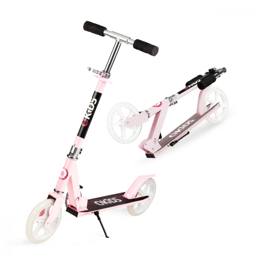 Trotineta QKIDS WEISS Light Pink Freestyle - imagine 6