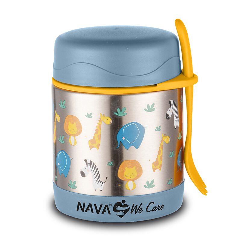Caserola Inox Nava We Care Animal Blue 350ml