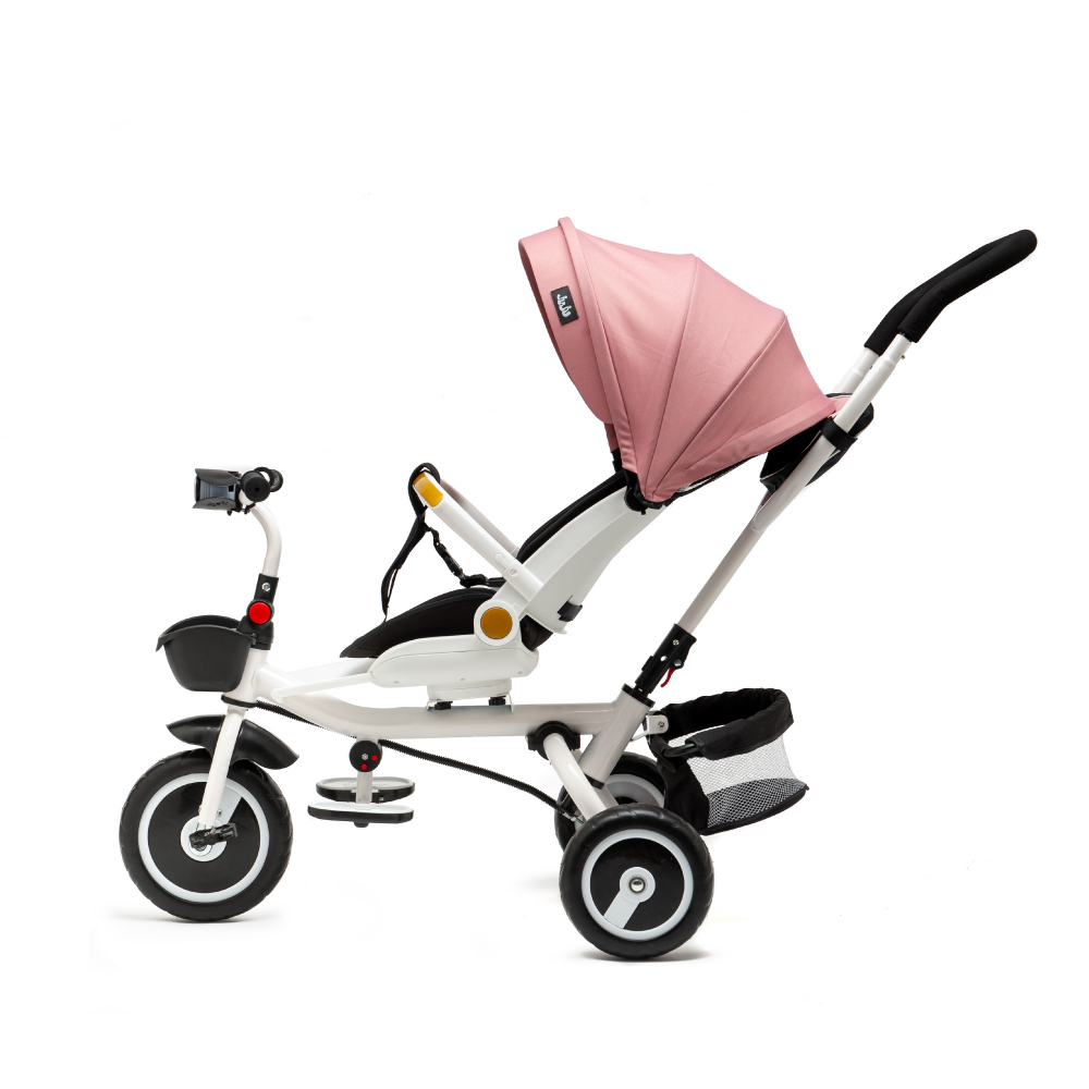 Tricicleta Juju Bliss Ride 3 in 1 Roz - imagine 4