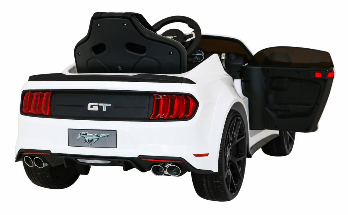 Masinuta Electrica Ford Mustang GT Alb pentru Copii - imagine 4