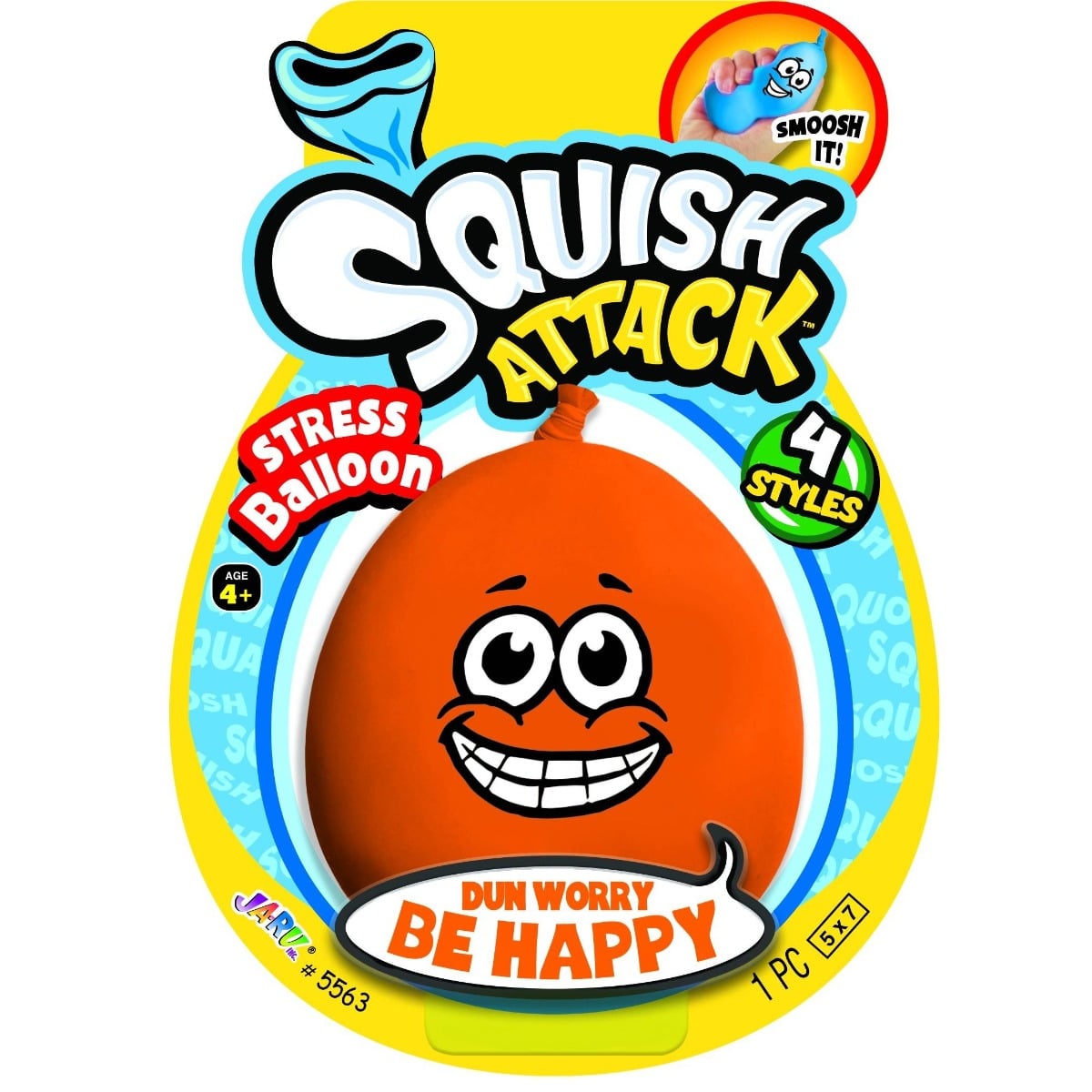 Jucarie Antistres Jaru, Balon Flexibil Squish