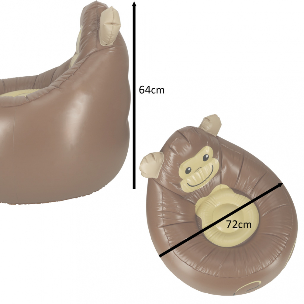 Fotoliu Gonflabil Monkey Bestway | Confort și Design - imagine 8