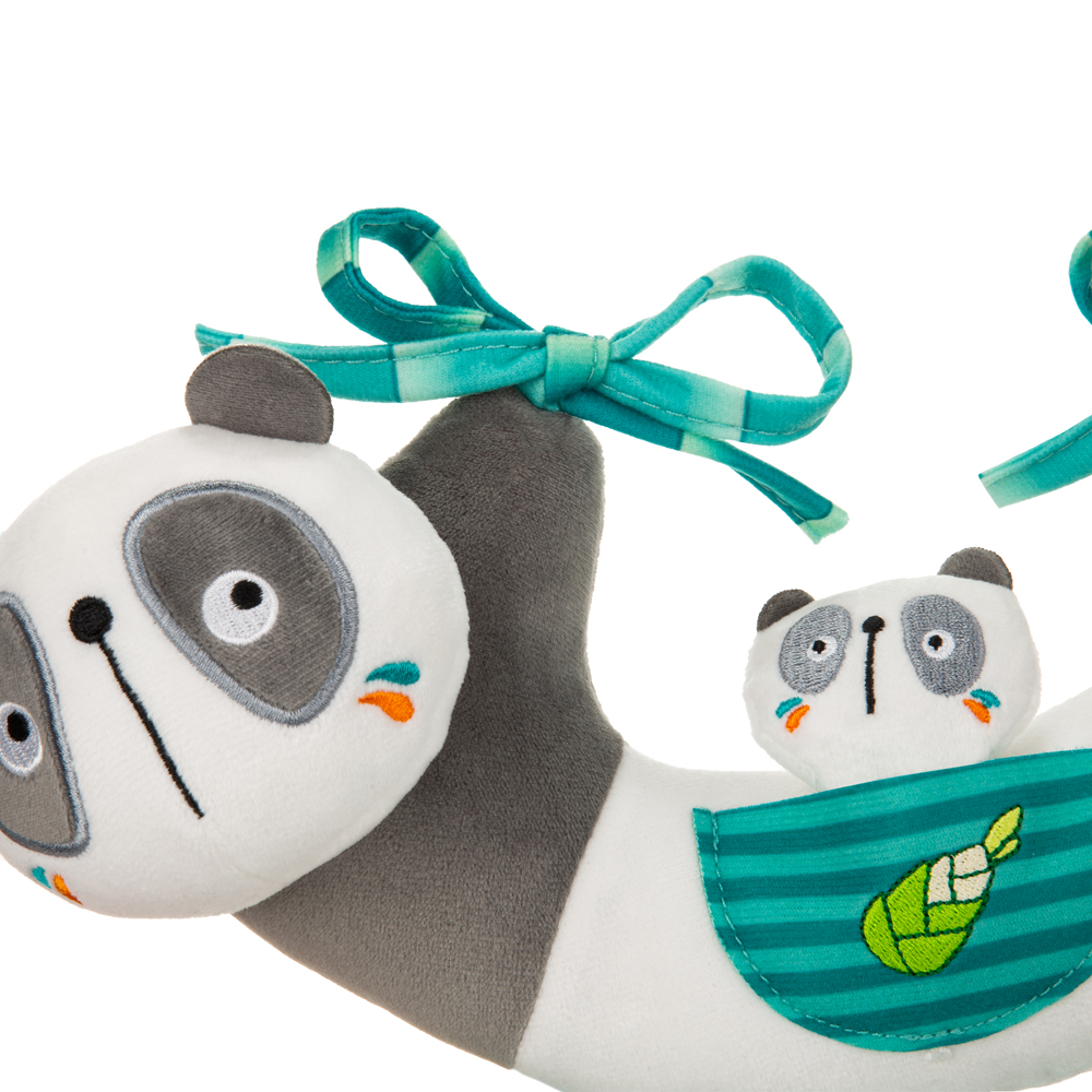 Jucărie Senzorială Panda Akuku cu Oglindă - imagine 5