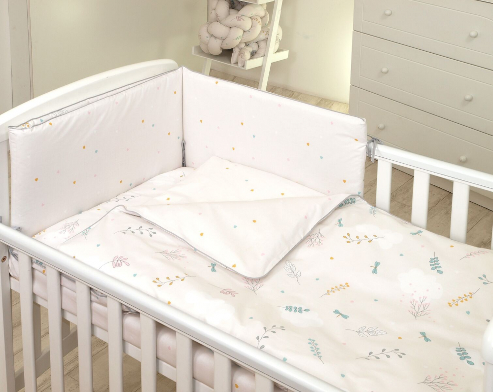 Lenjerie Pat Bebe Amy Airy Beige, 120x60 cm