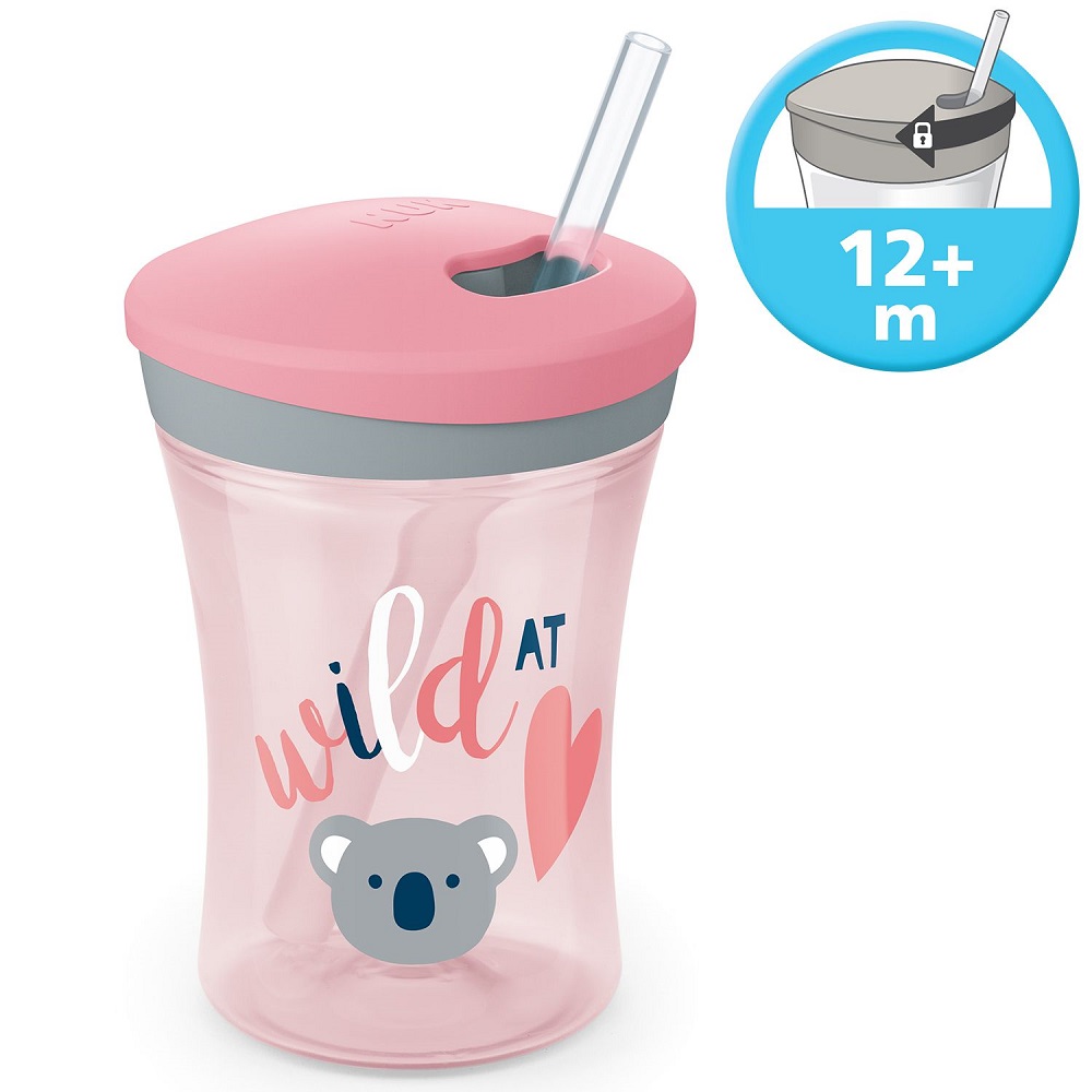 Cana Nuk Evolution Roz, cu Pai, 12+ luni - imagine 2