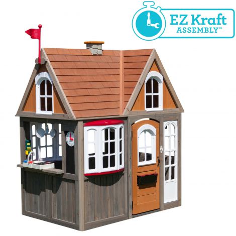 Casuta Lemn Kidkraft Greystone Cottage - imagine 3