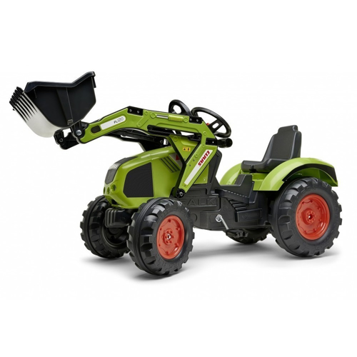 Tractor Excavator Falk Verde cu Pedale 4-7 Ani