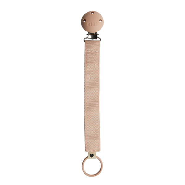 Lanțisor Clip Bibs Ribbon Blush | Accesoriu Suzetă - imagine 2