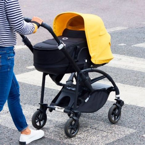 Landou Bugaboo Bee 6 Grey - Confort Premium Nou-Născut - imagine 2