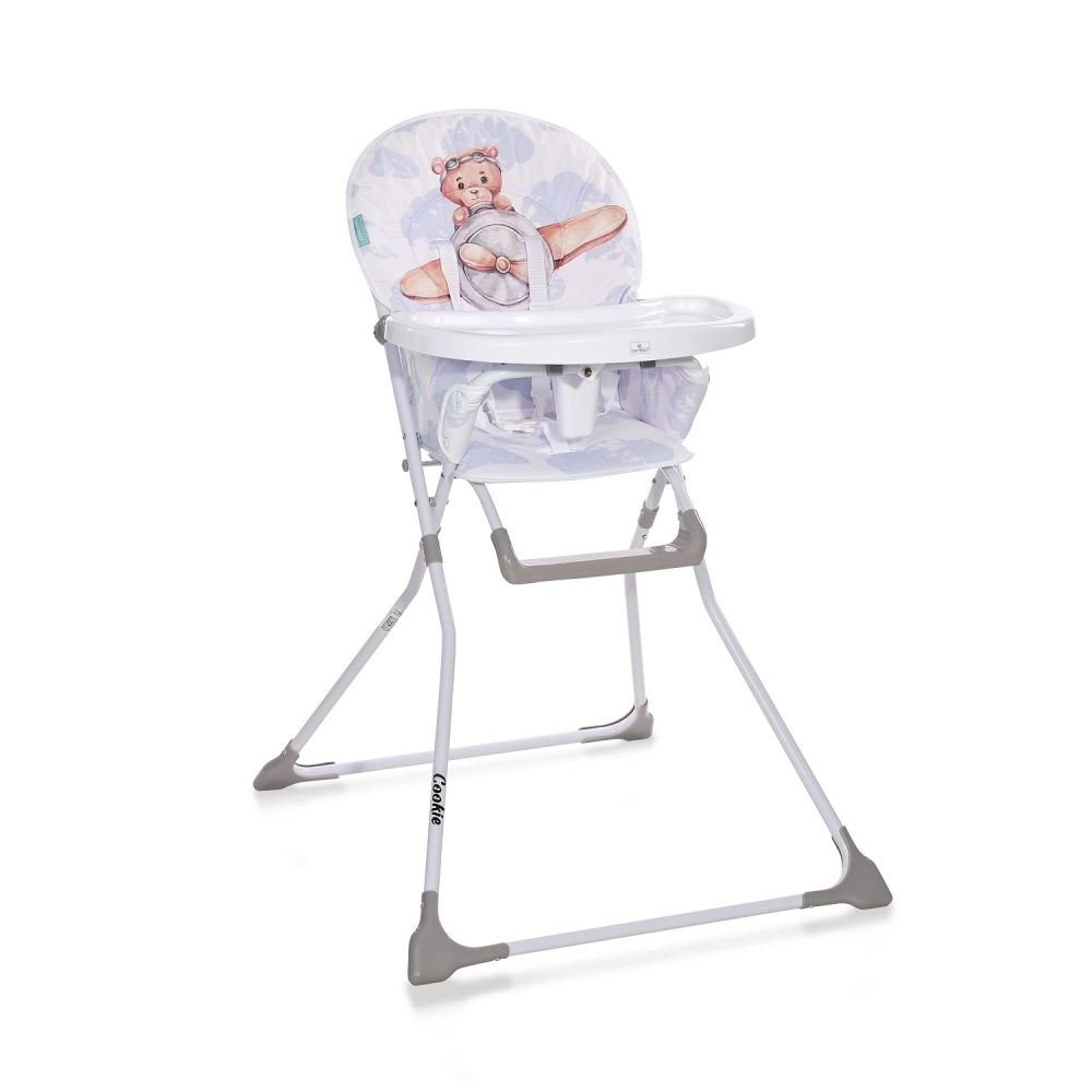 Scaun de masă Lorelli Cookie Baby Blue Pilot, Stabil - imagine 2