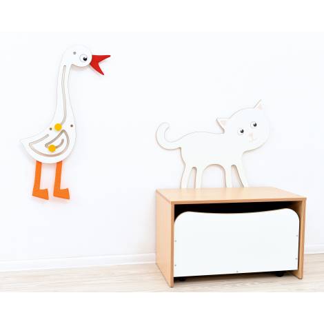 Aplicație Perete Motricitate Gâscă Moje Bambino - imagine 2