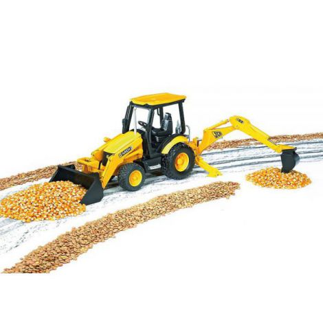 Bruder Buldoexcavator JCB - Jucărie 3 în 1 - imagine 9