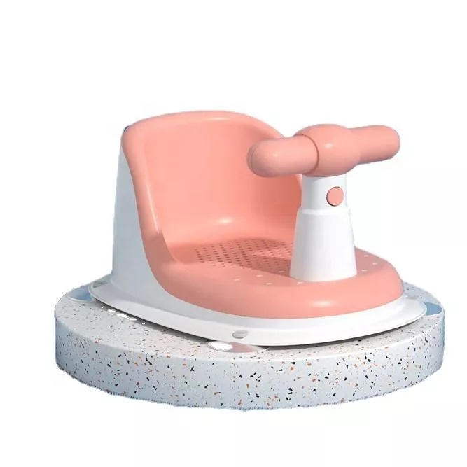 Little Mom Scaun Baie Pink cu Sustinere Sigura - imagine 7