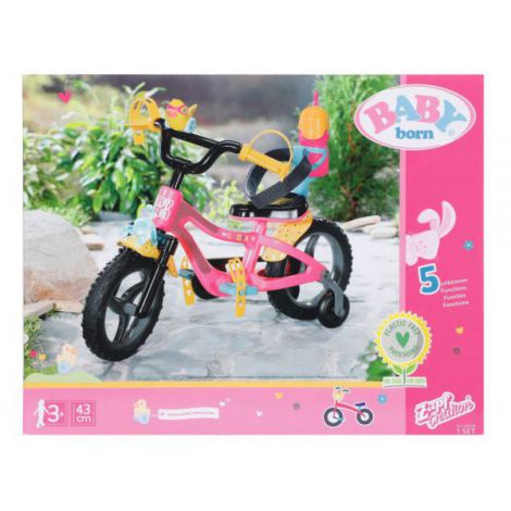 Bicicleta Baby Born cu lumini și claxon | Zapf