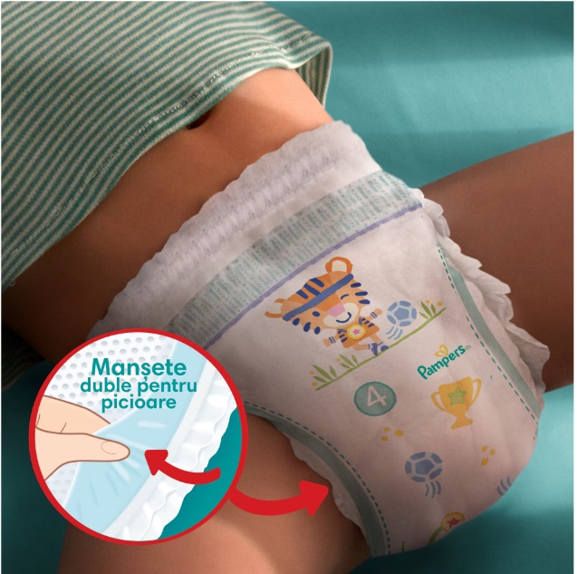Scutece Pampers Pants XXL | Confort și Protecție Superioară - imagine 8