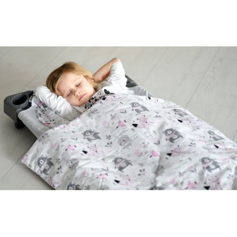 Lenjerie Pat Copii Gri-Roz Moje Bambino - imagine 6