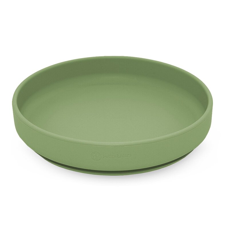 Farfurie Silicon Petite&Mars cu Ventuză