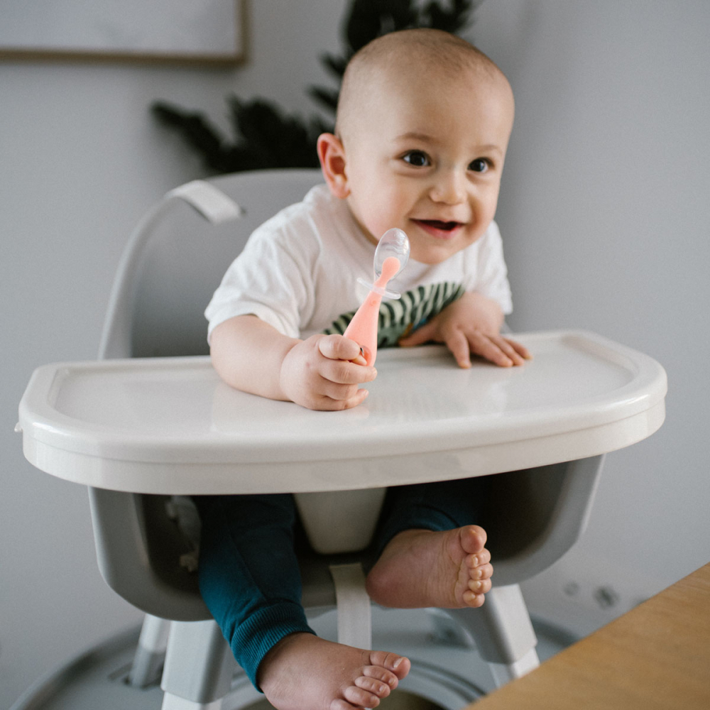 Set 2 Lingurițe Silicon Babyono Roz/Mov - imagine 6
