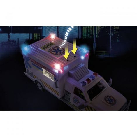 Playmobil Ambulanță cu Lumini și Sunete - imagine 2