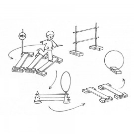 Set Motricitate E Active Play | Trasee Obiecte - imagine 4
